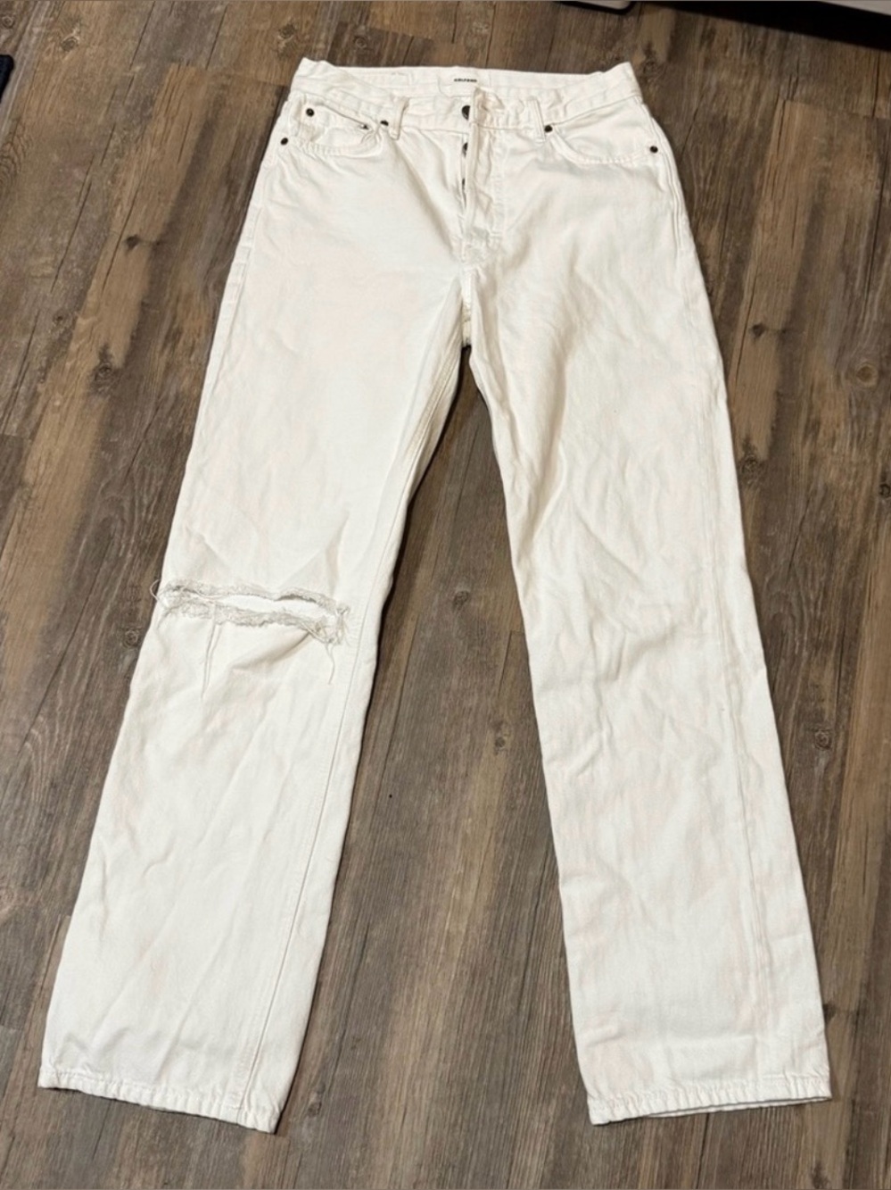 GRLFRND “Emily” straight leg jeans in colour “Don’t Miss It”